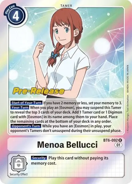 Menoa Bellucci card art