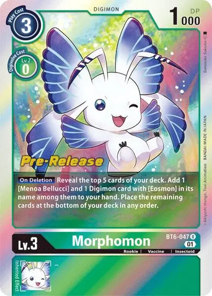 Morphomon card art