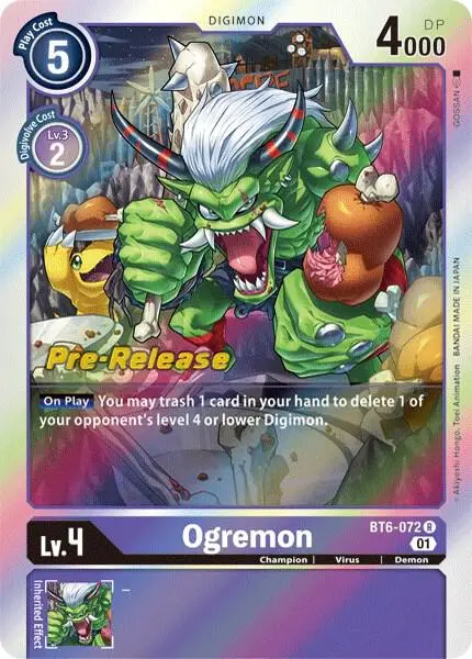 Ogremon card art