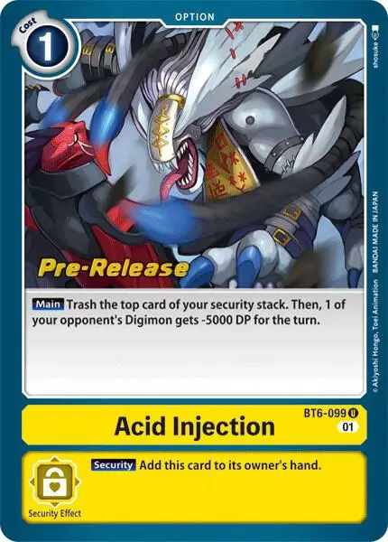 Acid Injection card art
