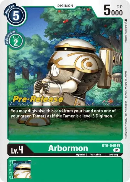 Arbormon card art