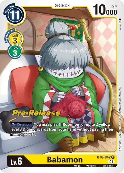 Babamon card art
