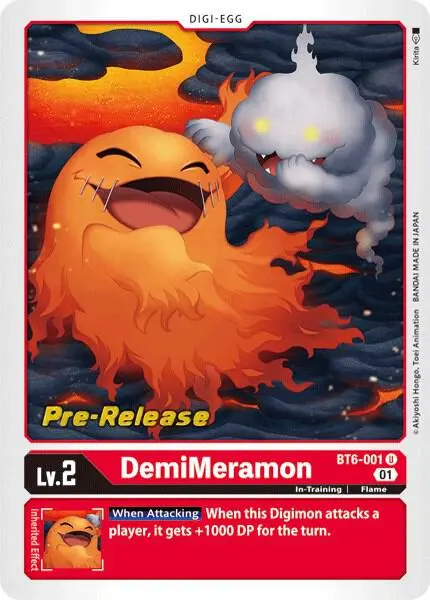 DemiMeramon card art