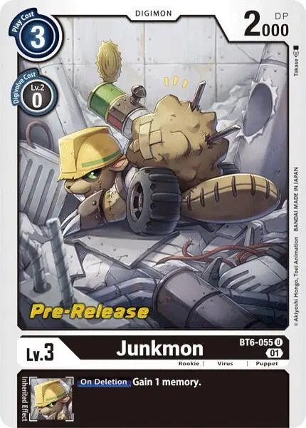 Junkmon card art