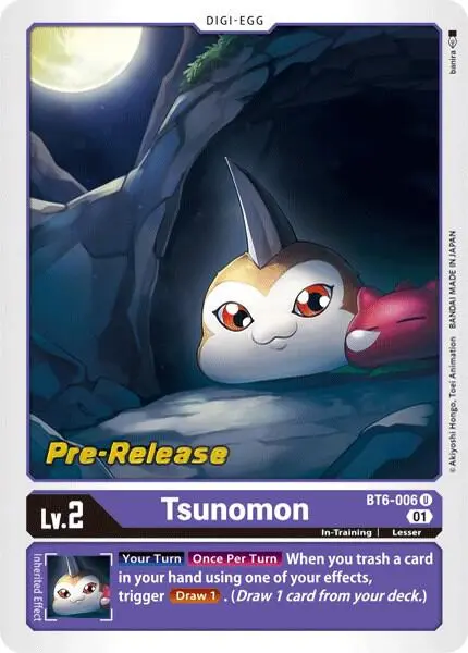 Tsunomon card art