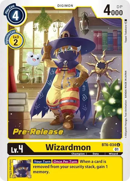 Wizardmon card art