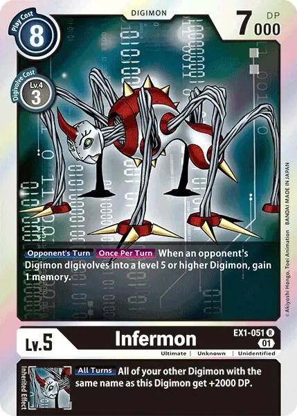 Infermon card art