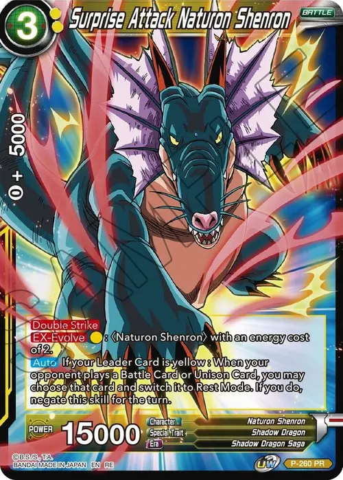 Surprise Attack Naturon Shenron card art
