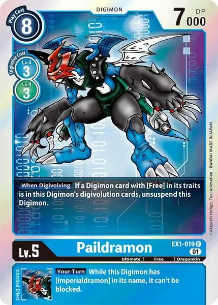 Paildramon card art
