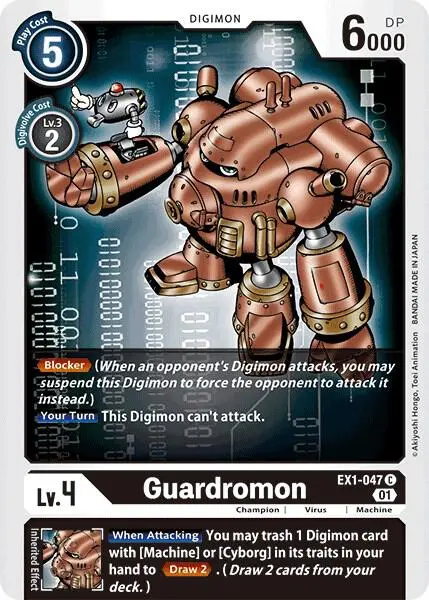 Guardromon card art
