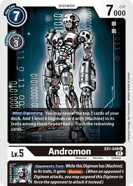 Andromon card art