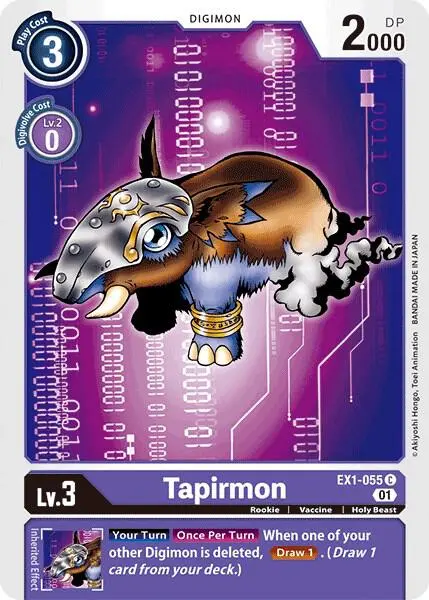 Tapirmon card art