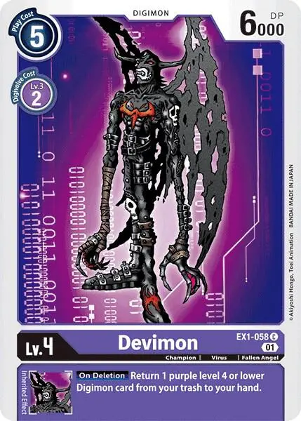 Devimon card art