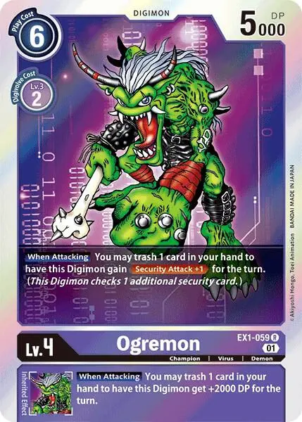 Ogremon card art