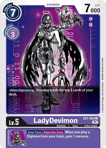 LadyDevimon card art