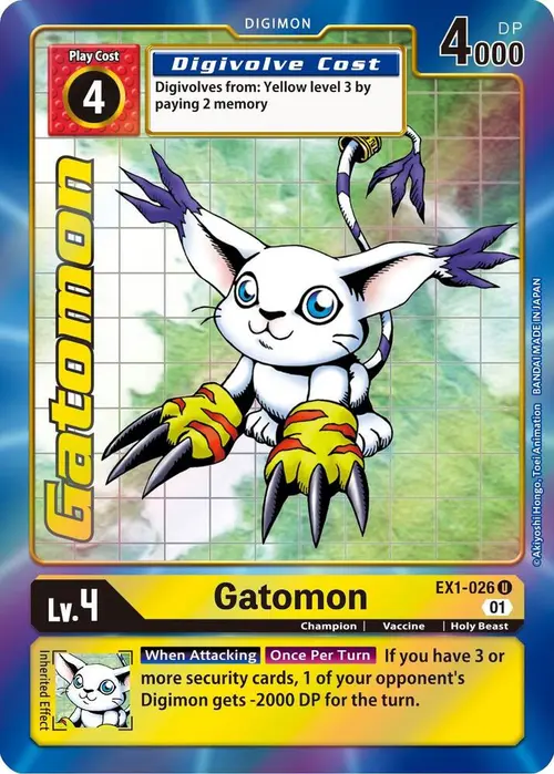 Gatomon (Alternate Art) card art