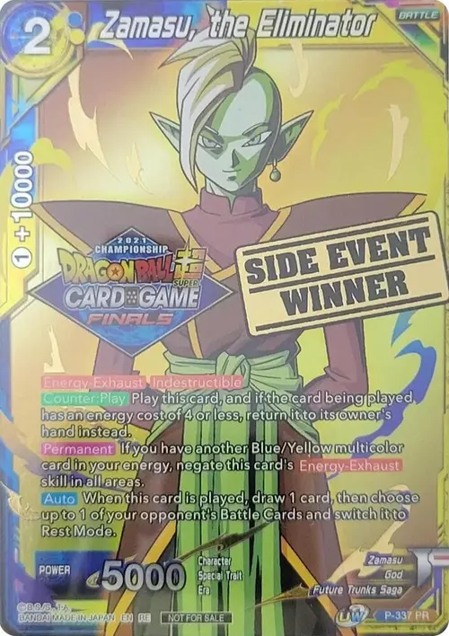 Zamasu, the Eliminator (Championship 2021 Vault Set) (Side Event Winner) card art