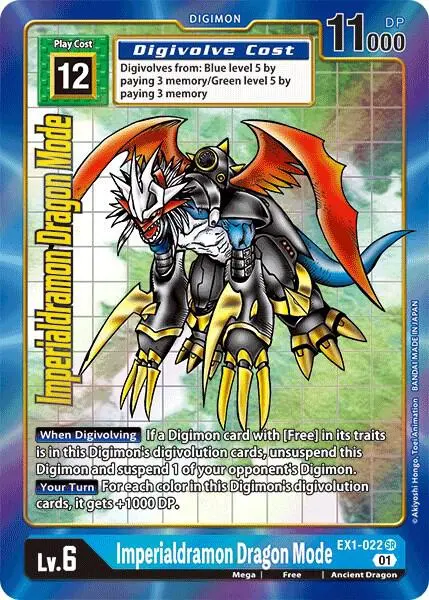 Imperialdramon Dragon Mode (Alternate Art) card art