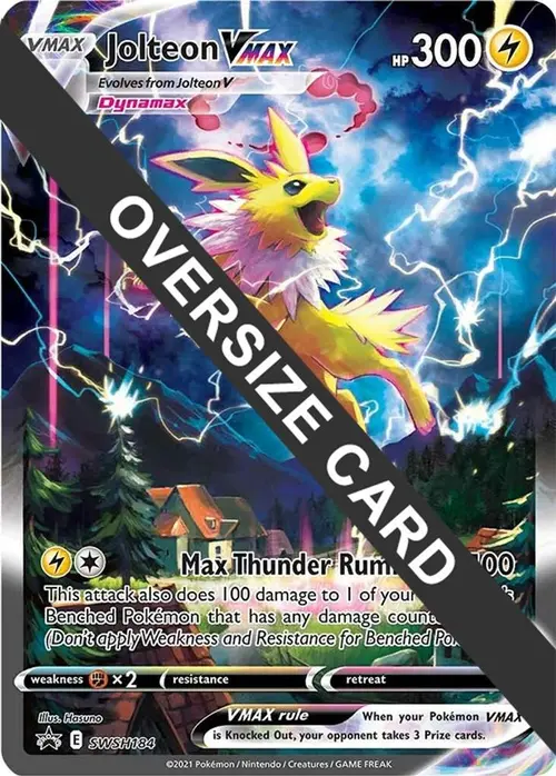 Jolteon VMAX - SWSH184 card art