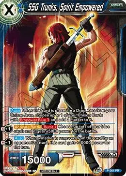 SSG Trunks, Spirit Empowered card art