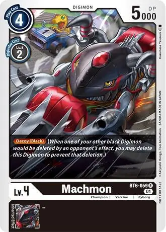 Machmon card art