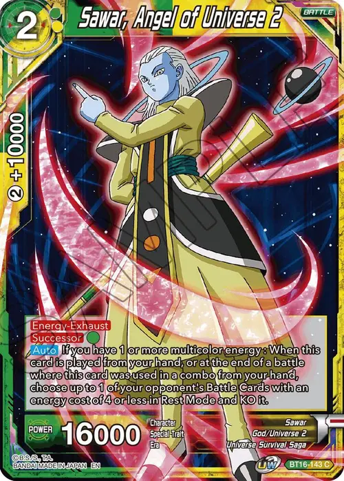 Sawar, Angel of Universe 2 card art
