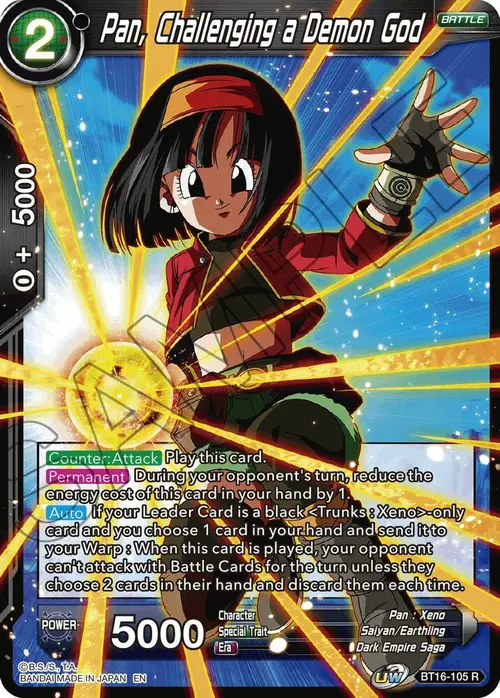 Pan, Challenging a Demon God card art