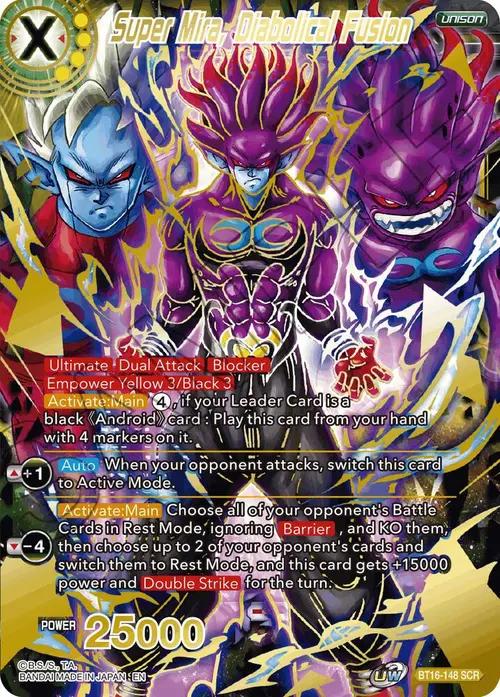 Super Mira, Diabolical Fusion card art
