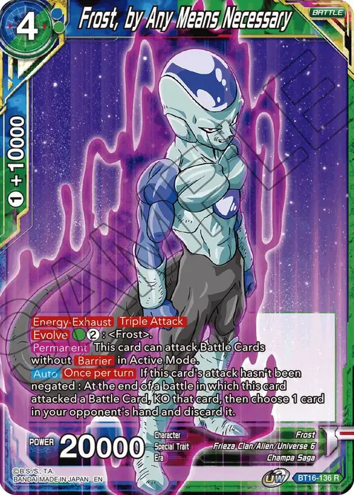 Frost, by Any Means Necessary card art