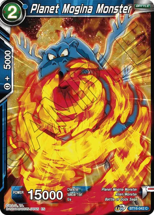 Planet Mogina Monster card art