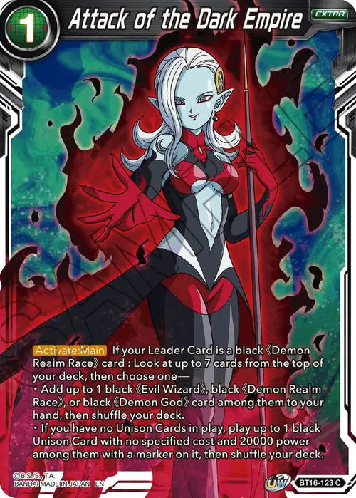 Attack of the Dark Empire card art