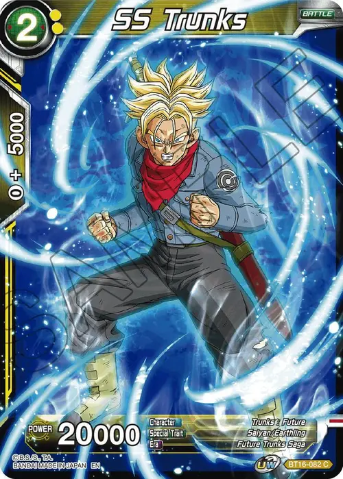 SS Trunks card art