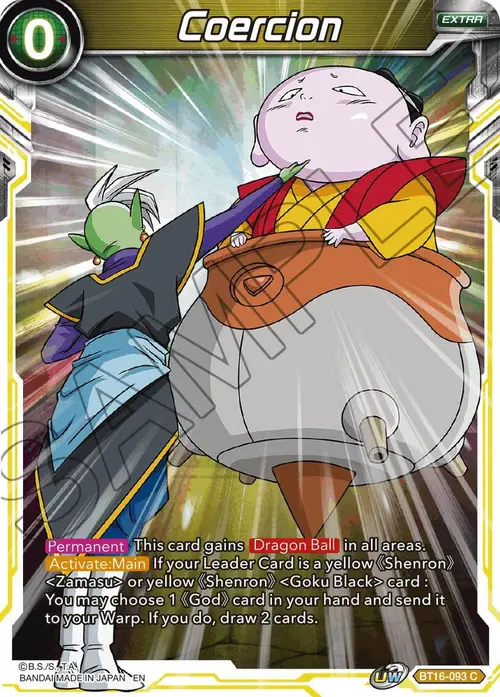 Coercion card art