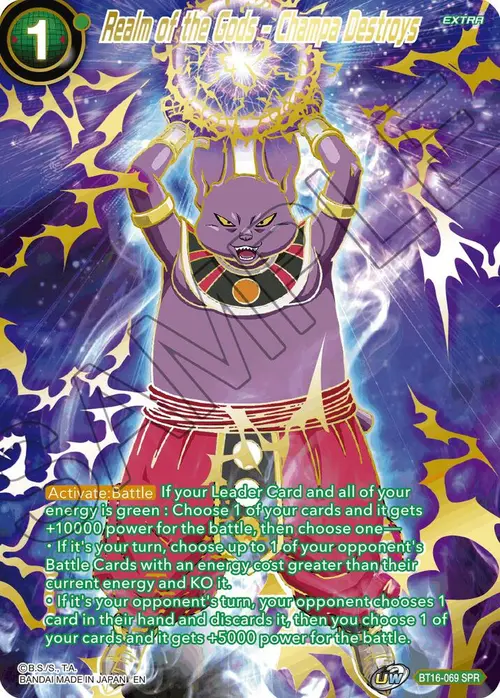 Realm of the Gods - Champa Destroys (SPR) card art