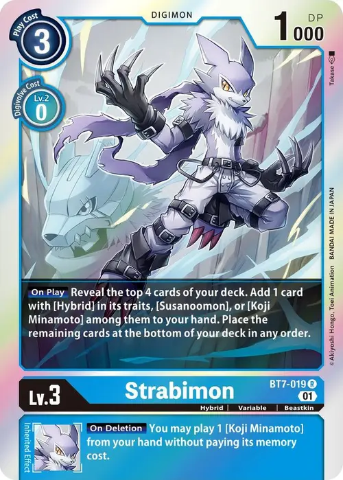 Strabimon card art