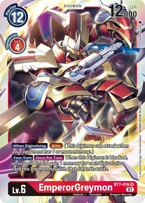 EmperorGreymon card art