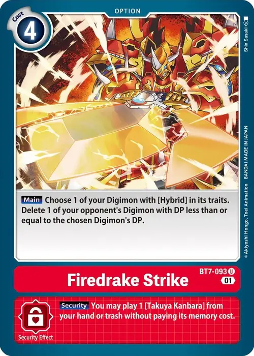 Firedrake Strike card art