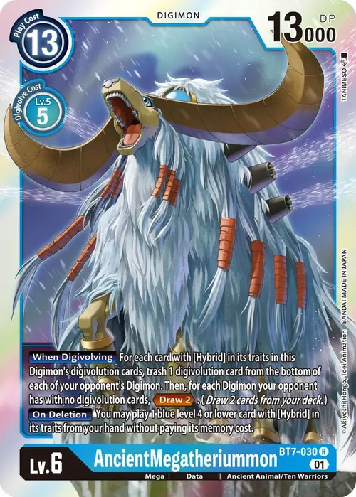 AncientMegatheriummon card art