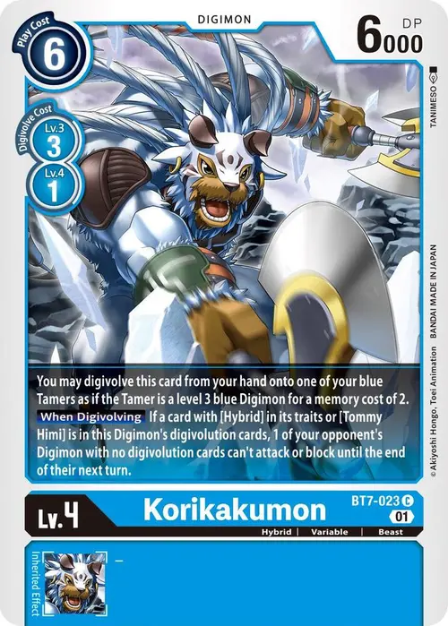 Korikakumon card art