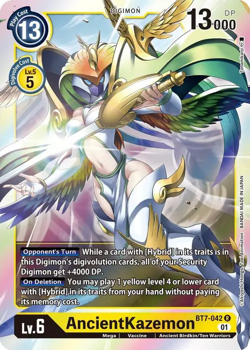 AncientKazemon card art