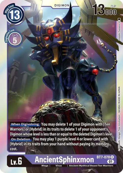 AncientSphinxmon card art