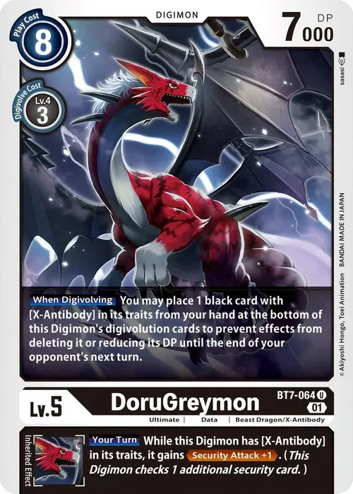 DoruGreymon card art