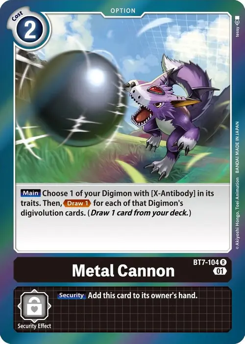 Metal Cannon card art