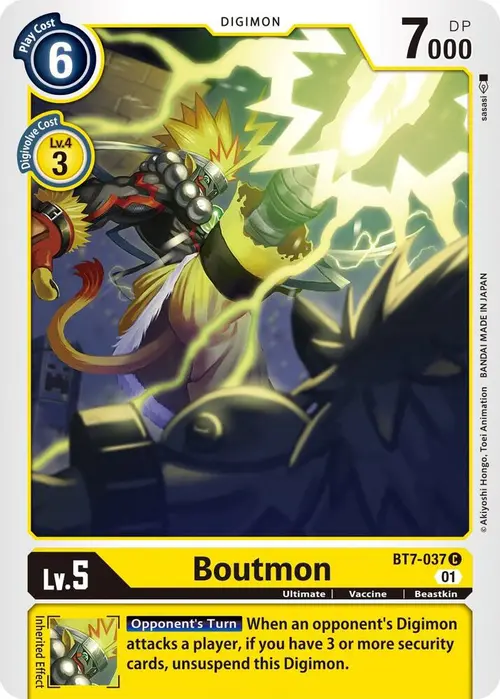 Boutmon card art