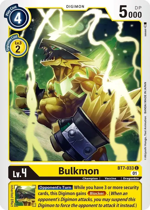 Bulkmon card art