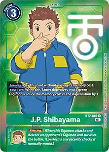 J.P. Shibayama (Box Topper) card art