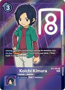Koichi Kimura (Box Topper) card art