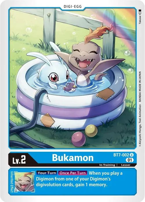 Bukamon card art