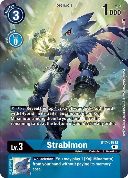 Strabimon (Alternate Art) card art