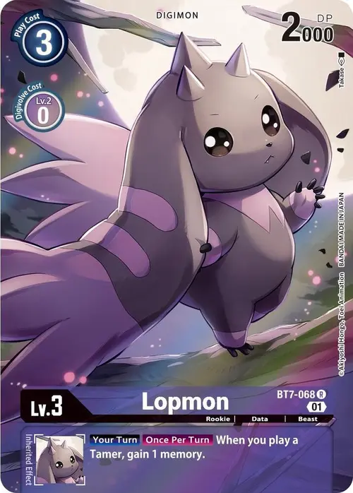 Lopmon (Alternate Art) card art